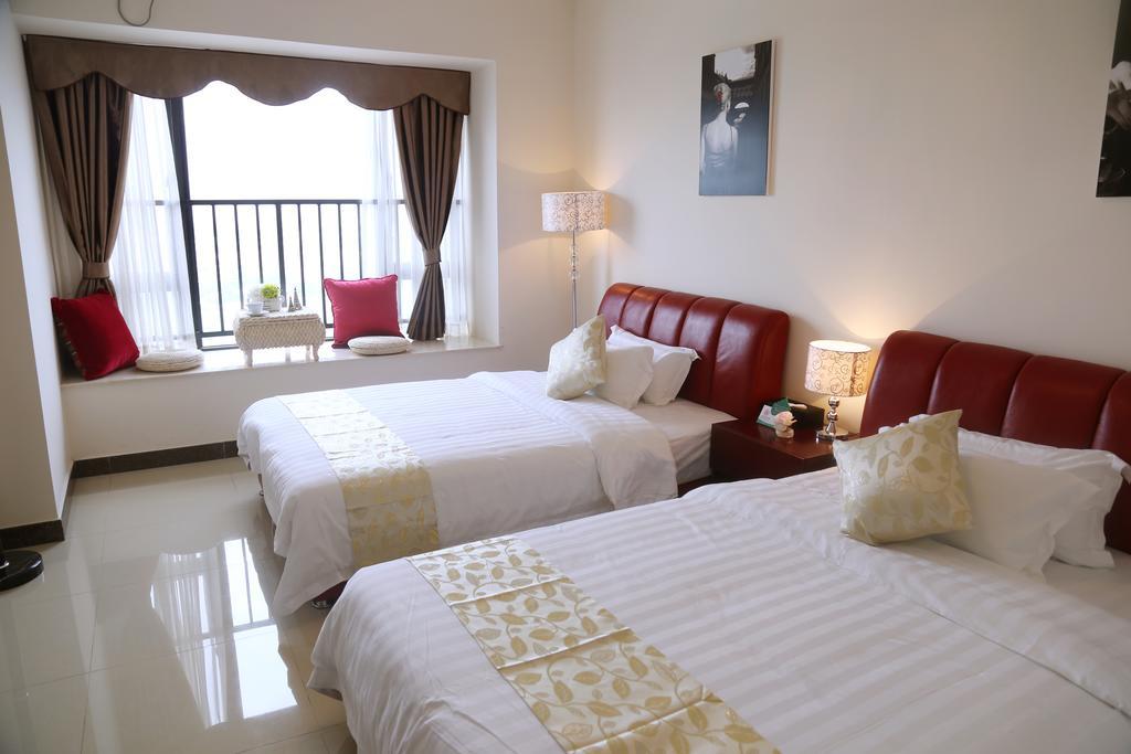 Guangzhou Yi Long International Apartment Rum bild